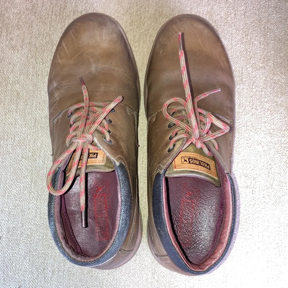 PIKOLINOS Toledo Mens Leather Ankle Boots Size EU 41/US 7.5-8